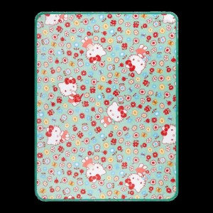 Multicolor Hello Kitty Hello Kitty Flower Fields Throw Blanket | CA_HK65990