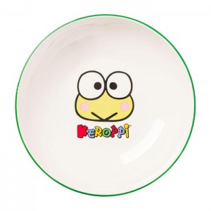 Multicolor Hello Kitty Keroppi Ceramic Dinner Bowl (Snacktime) | CA_HK59915