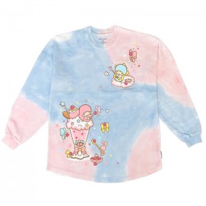 Multicolor Hello Kitty LittleTwinStars JapanLA Parfait Tie-dye Spirit Jersey | CA_HK64137