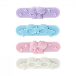 Multicolor Hello Kitty LittleTwinStars Mini Hair Clip Set | CA_HK90442