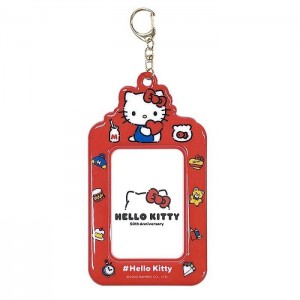 Orange Hello Kitty Hello Kitty ID Badge Holder (Hello, Everyone! Series) | CA_HK65695