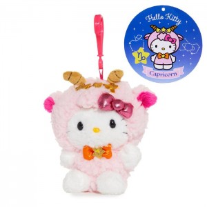 Pink Hello Kitty Hello Kitty Capricorn Mascot Clip (Zodiac Series) | CA_HK73364