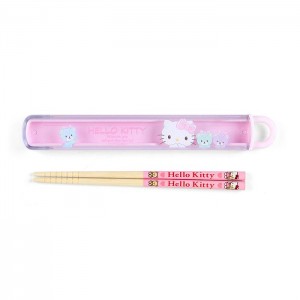 Pink Hello Kitty Hello Kitty Everyday Chopsticks & Case | CA_HK78575