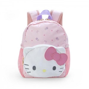 Pink Hello Kitty Hello Kitty Face Kids Backpack | CA_HK42629