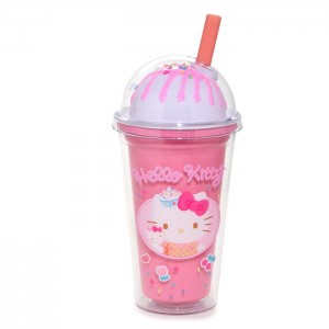 Pink Hello Kitty Hello Kitty Ice Cream Dome Acrylic Tumbler | CA_HK97414