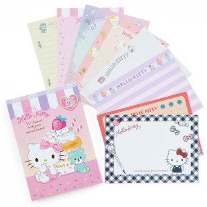 Pink Hello Kitty Hello Kitty Memo Pad & Sticker Set | CA_HK37607