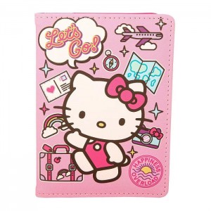 Pink Hello Kitty Hello Kitty Passport Holder (Let's Go!) | CA_HK12929