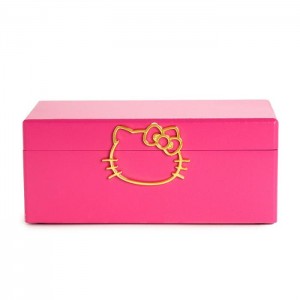 Pink Hello Kitty Hello Kitty Pink Lacquered Jewelry Box Organizer | CA_HK15021