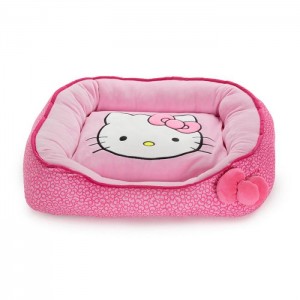 Pink Hello Kitty Hello Kitty Pink Pet Bolster Bed (Small) | CA_HK94887