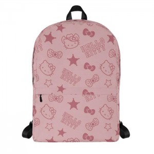 Pink Hello Kitty Hello Kitty Pink Western All-over Print | CA_HK71000