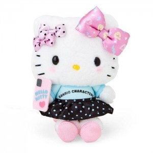 Pink Hello Kitty Hello Kitty Plush Mascot Keychain (Day at the Funfair Series) | CA_HK60429