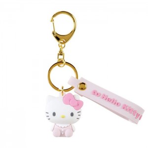 Pink Hello Kitty Hello Kitty Signature Keychain (Baby Series) | CA_HK25330