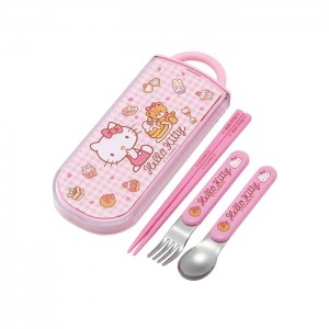 Pink Hello Kitty Hello Kitty Utensil Set Trio | CA_HK83258