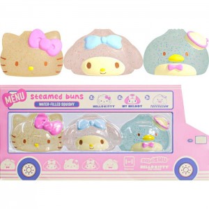 Pink Hello Kitty Hello Kitty and Friends Steamed Bun Squishy 3-pc Gift Set | CA_HK64434