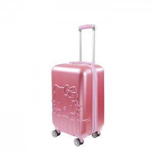 Pink Hello Kitty Hello Kitty x FUL 21" Hardshell Carry-on Luggage in Pink | CA_HK64549