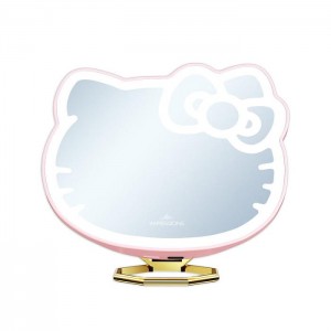 Pink Hello Kitty Hello Kitty x Impressions Vanity Pocket Mirror with Ring Stand | CA_HK69331