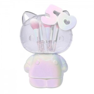 Pink Hello Kitty Hello Kitty x Impressions Vanity 50th Anniv. 6-Pc Brush Gift Set | CA_HK91124