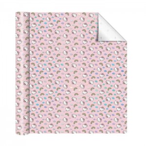 Pink Hello Kitty Hello Kitty x Studio Oh! Rainbow Skies Gift Wrap | CA_HK91538