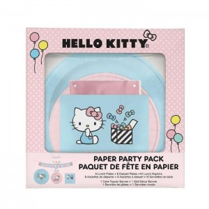 Pink Hello Kitty Hello Kitty x Studio Oh! Happy Birthday Paper Party Pack | CA_HK94476