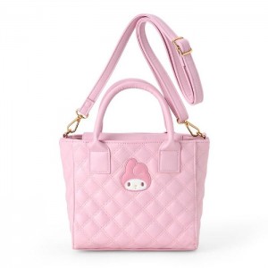 Pink Hello Kitty My Melody 2-Way Mini Quilted | CA_HK53611