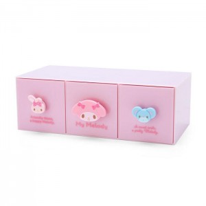 Pink Hello Kitty My Melody 3-Tier Besties Stacking Container | CA_HK96230