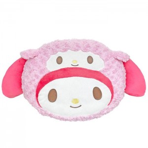 Pink Hello Kitty My Melody Cozy Pals Face Plush | CA_HK14608