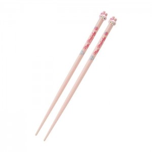 Pink Hello Kitty My Melody Everyday Mascot Chopsticks | CA_HK70811