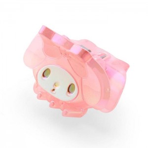 Pink Hello Kitty My Melody Iridescent Mini Hair Clips (Set of 4) | CA_HK13182