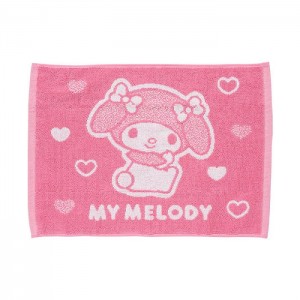 Pink Hello Kitty My Melody Mini Cotton Bath Mat | CA_HK71384