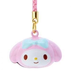 Pink Hello Kitty My Melody Mini Mascot Bell Charm | CA_HK66819