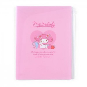 Pink Hello Kitty My Melody Multi-Pocket File Folder | CA_HK36815