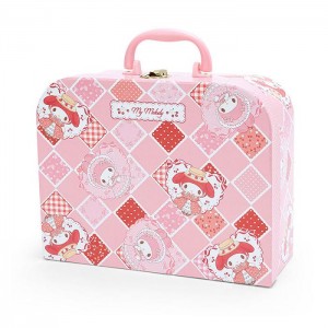 Pink Hello Kitty My Melody Red Akamelo Storage Suitcase | CA_HK14880