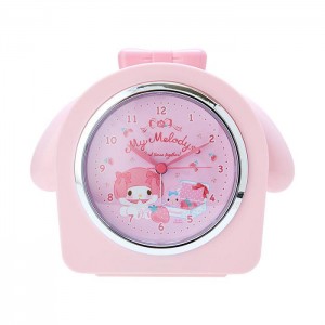 Pink Hello Kitty My Melody Snooze-n-Stop Talking Alarm Clock | CA_HK76919