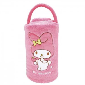 Pink Hello Kitty My Melody SnowThrow Travel Blanket | CA_HK47961