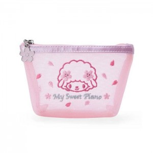 Pink Hello Kitty My Sweet Piano Mesh Zipper (Pink Sakura Series) | CA_HK78426