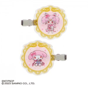 Pink Hello Kitty Pretty Guardian Sailor Moon Cosmos Hair Clips (My Melody) | CA_HK16907