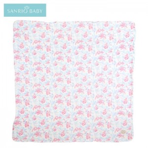 Pink Hello Kitty Sanrio Baby Organic Cotton My Melody Swaddle Blanket | CA_HK10900