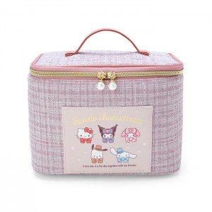 Pink Hello Kitty Sanrio Characters Cosmetic (Winter Tweed Series) | CA_HK51856