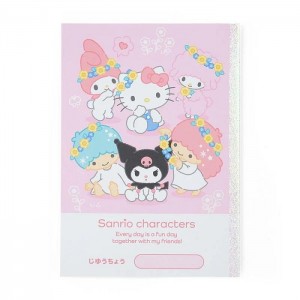 Pink Hello Kitty Sanrio Characters Notebook (Pink) | CA_HK10902