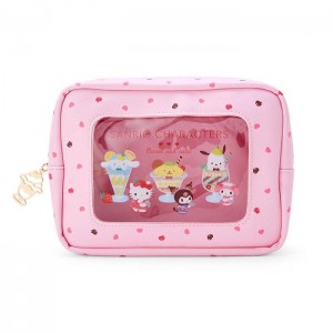 Pink Hello Kitty Sanrio Characters Zipper (Parfait Shop Series) | CA_HK41577