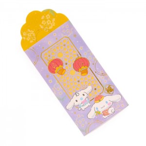 Purple Hello Kitty Cinnamoroll 6-pc Laser-Cut Enclosure Envelopes | CA_HK47433