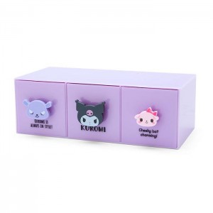 Purple Hello Kitty Kuromi 3-Tier Besties Stacking Container | CA_HK78402