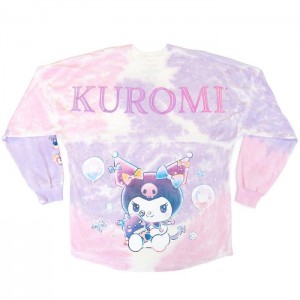 Purple Hello Kitty Kuromi JapanLA Pastel Party Tie-dye Spirit Jersey | CA_HK48064