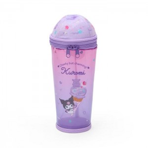 Purple Hello Kitty Kuromi Pencil Pouch (Ice Cream Party Series) | CA_HK12831