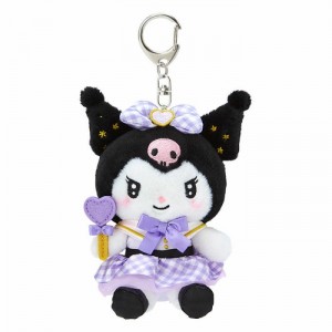 Purple Hello Kitty Kuromi Plush Mascot Keychain (Love You More Series) | CA_HK96304