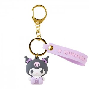 Purple Hello Kitty Kuromi Signature Keychain (Baby Series) | CA_HK25068