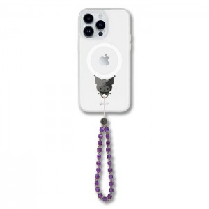 Purple Hello Kitty Kuromi x Sonix Beaded Wristlet | CA_HK56350