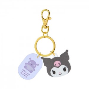 Purple / Grey Hello Kitty Kuromi Besties Keychain | CA_HK26280