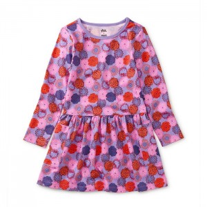 Purple / Pink Hello Kitty Tea Collection x Hello Kitty Pocket Dress | CA_HK73167