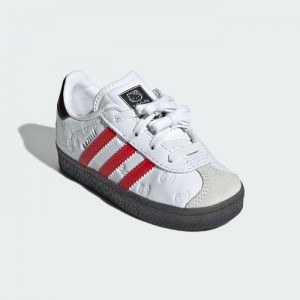 Red Black Hello Kitty Hello Kitty x adidas Gazelle Sneaker (Toddler) | CA_HK76039